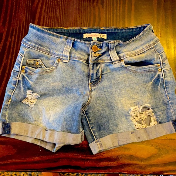 YMI Pants - Sz 1 YMI distressed denim shorts